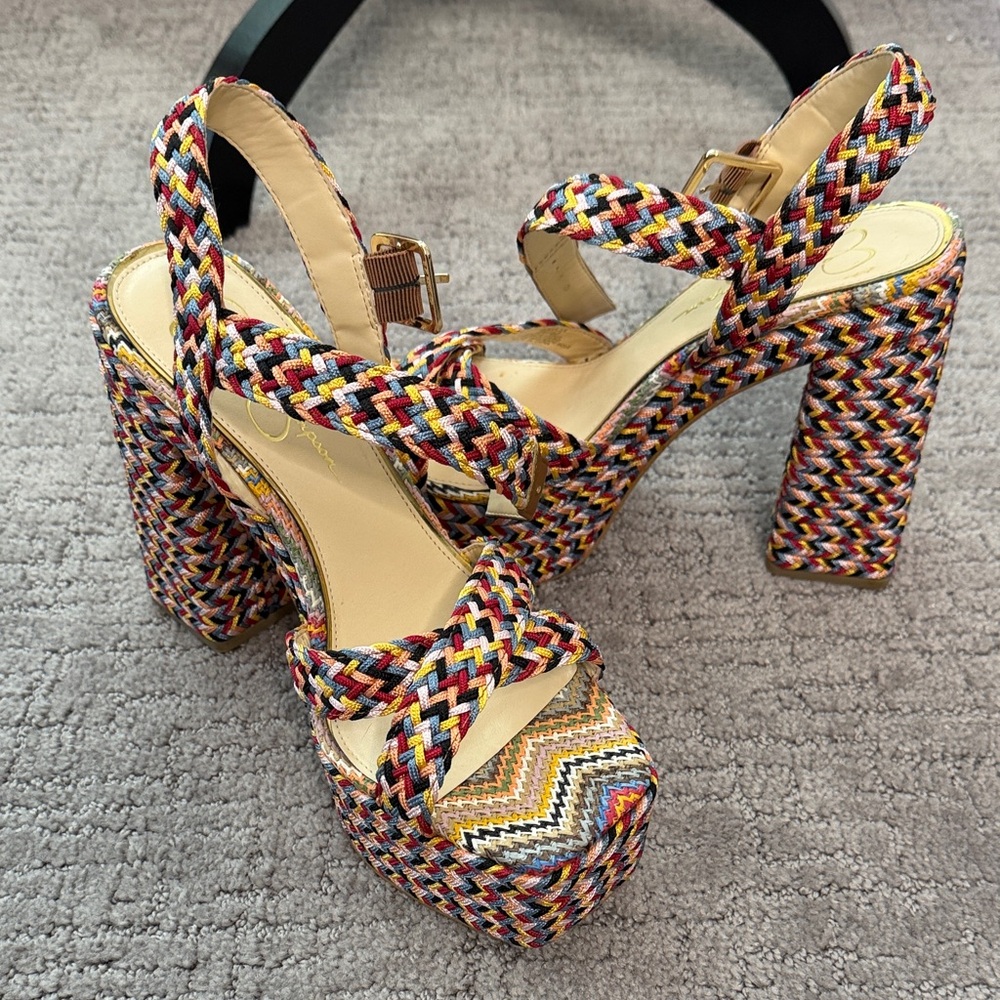 Jessica Simpson platforms!